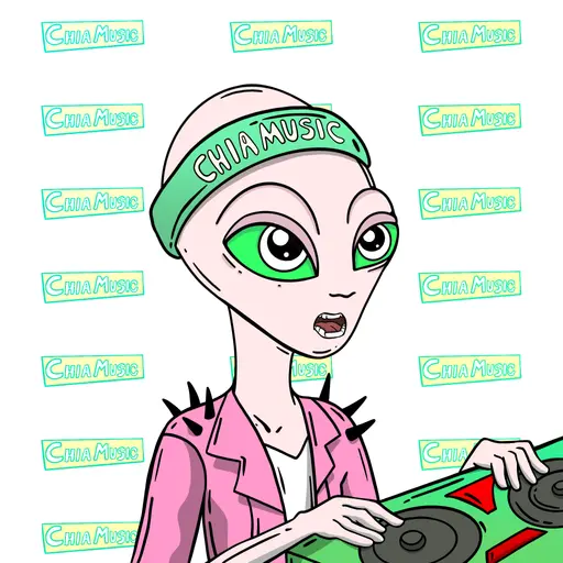 Chia Music Space Aliens #101 image
