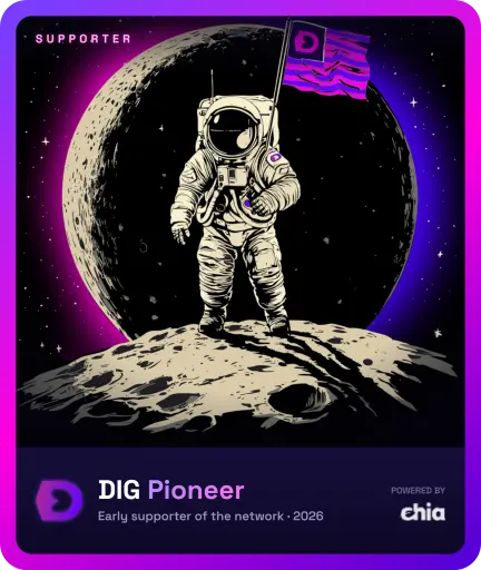 DIG Network Supporter Badges image