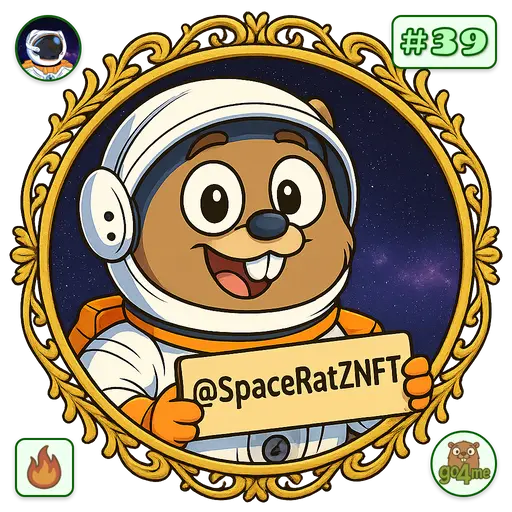 go4.me | Space RatZ NFT 🌱 🍊 | @SpaceRatZNFT image