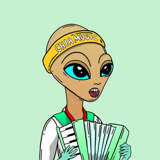 Chia Music Space Aliens #257 image