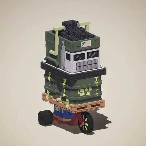 Trashformers #18 - TrikeTank Wobbleton image