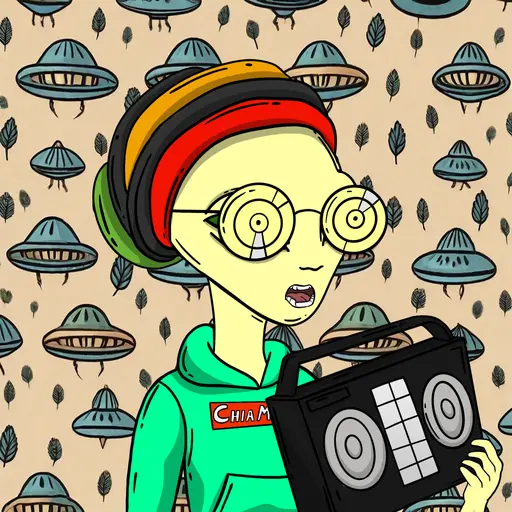 Chia Music Space Aliens #241 image