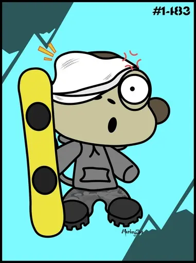 Winter Monkey #283 image