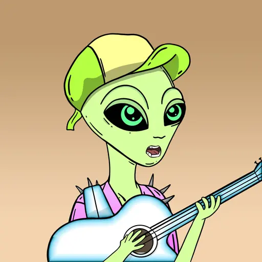 Chia Music Space Aliens #210 image