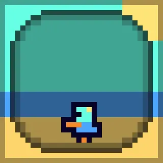 Beach Bird Badge image