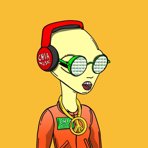 Chia Music Space Aliens #61 image