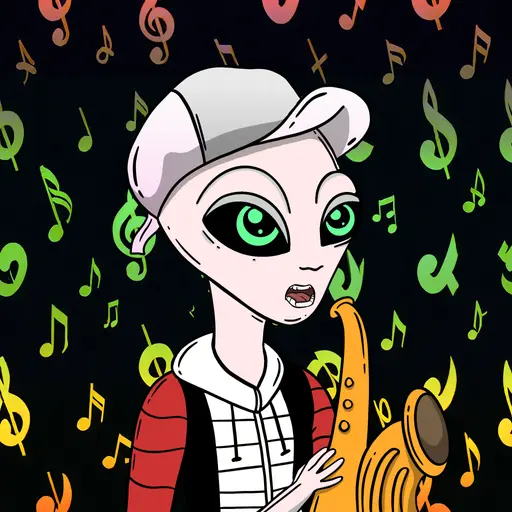 Chia Music Space Aliens #144 image