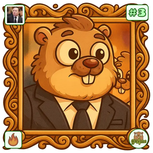go4sn.app | Gentleman Gopher Portrait | @MoonRiseXCH image