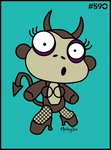 Lil Devil Monkey #590 image