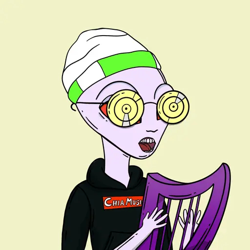 Chia Music Space Aliens #121 image