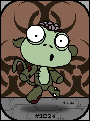 Zombie Monkey #234 image