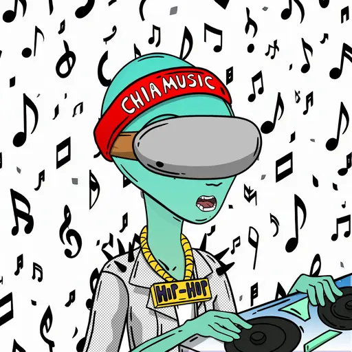 Chia Music Space Aliens #204 image