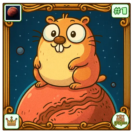 go4sn.app | Galactic Gopher Portrait | @MMeranzov image