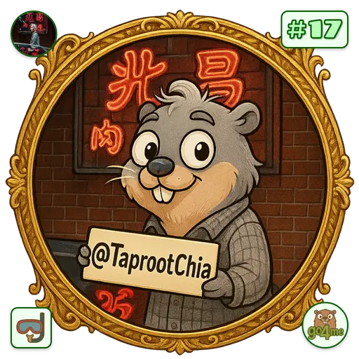 go4.me | kzairelboedbobo | @TaprootChia image