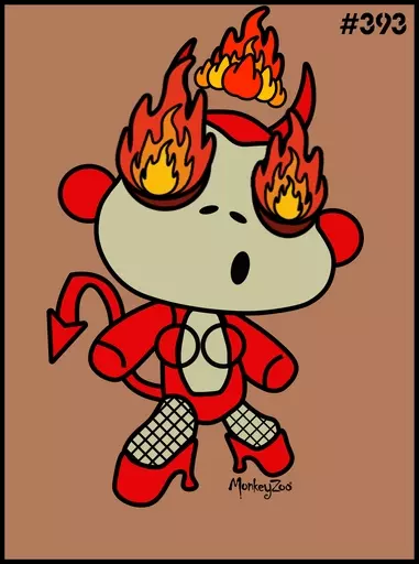 Lil Devil Monkey #393 image