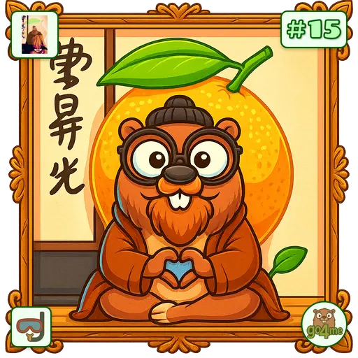 go4sn.app | Zen Citrus Gopher | @ObserveDiscern image