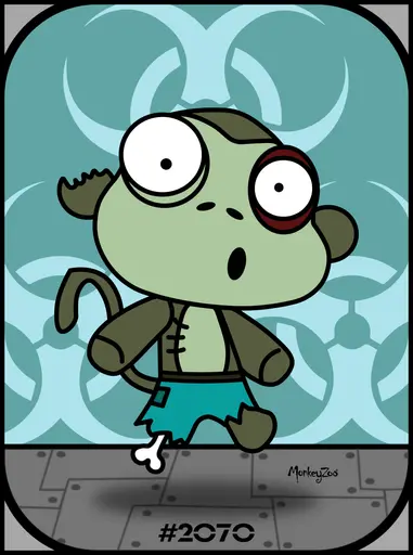 Zombie Monkey #270 image