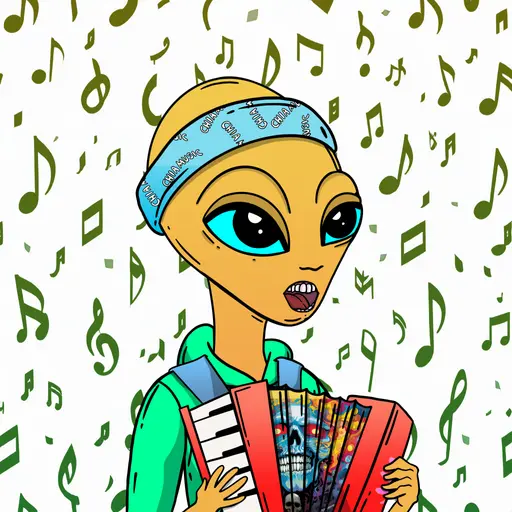 Chia Music Space Aliens #143 image