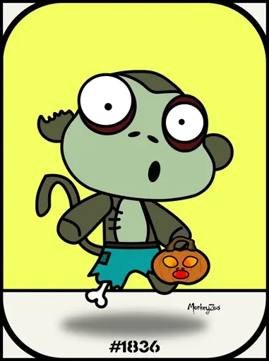 Zombie Monkey #36 image