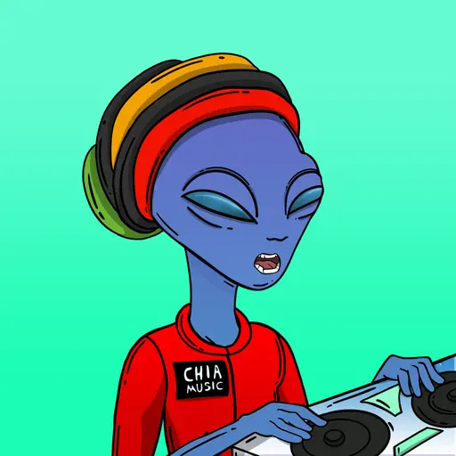 Chia Music Space Aliens #130 image