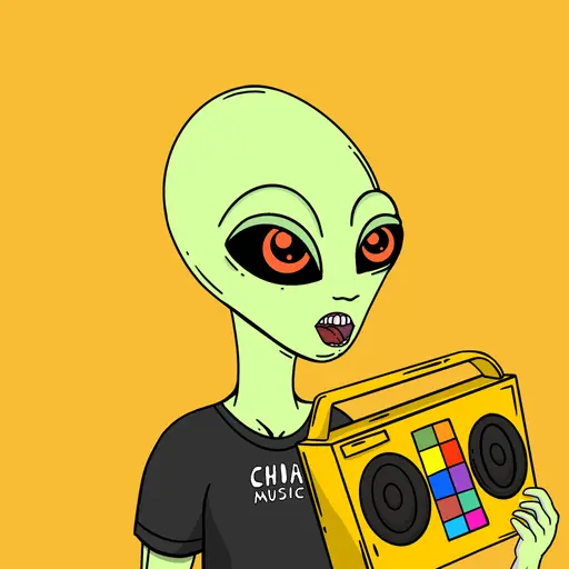 Chia Music Space Aliens #311 image