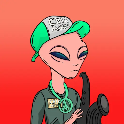 Chia Music Space Aliens #282 image