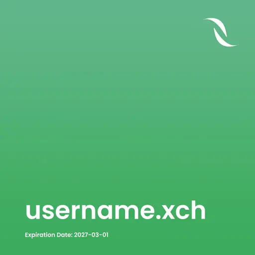 username.xch image
