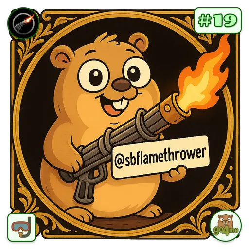 go4.me | Spaceballs: The Flame Thrower - $SBF | @sbflamethrower image