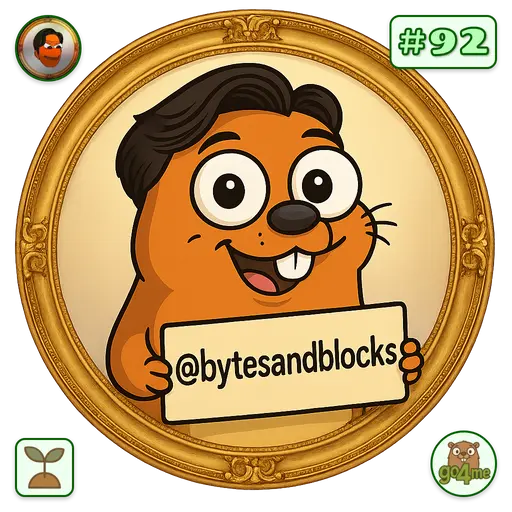 go4.me | 🌱 🍊🧙🪞🍕♥️💪😻🐸☕Tom Bepe | @bytesandblocks image