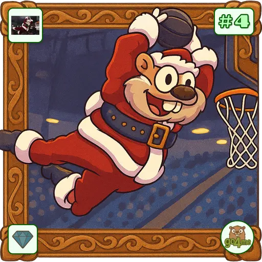 go4sn.app | Gopher Santa Slam Dunk | @ChiaDunktober image