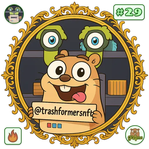 go4.me | Trashformers 🗑️🤖🌱 | @trashformersnft image