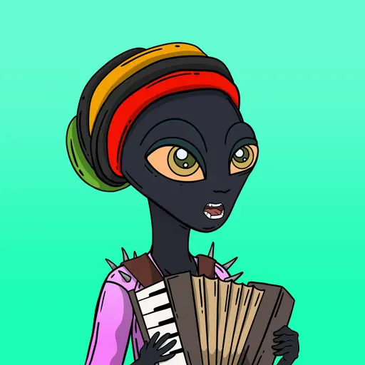 Chia Music Space Aliens #120 image