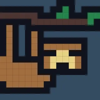 Snoozing Officer Sloth image