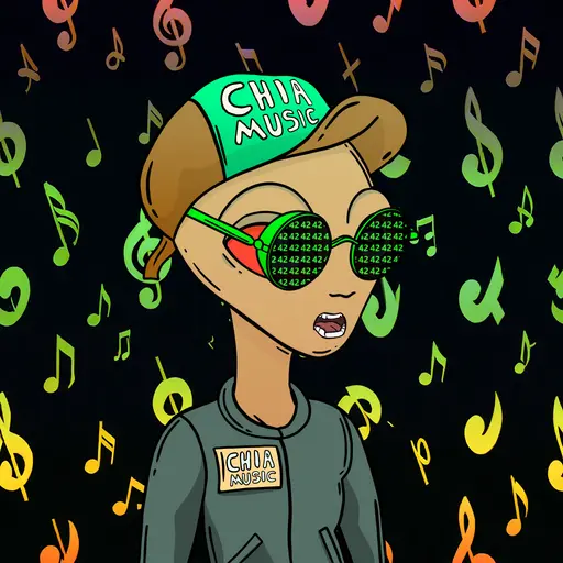 Chia Music Space Aliens #43 image