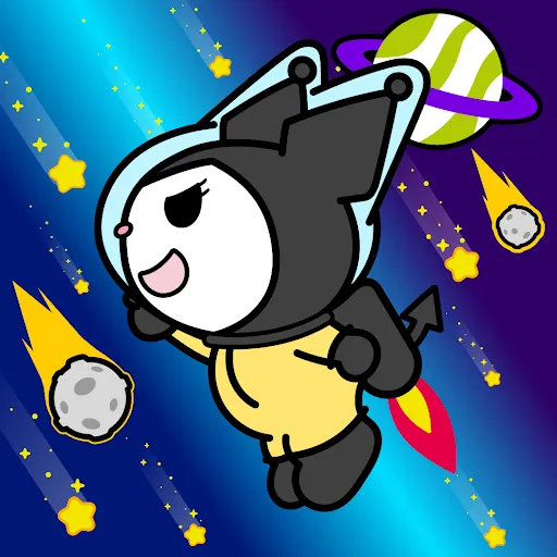 Kuromi to the Moon! image