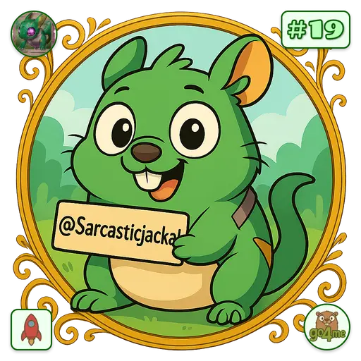 go4.me | 🌱 sarcasticjackal.xch💩🌱🐸 🔜 | @Sarcasticjackal image
