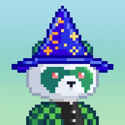 Pixel Panda #910 image