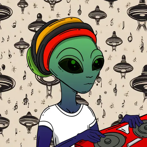 Chia Music Space Aliens #289 image