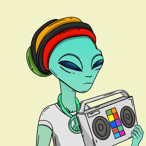 Chia Music Space Aliens #283 image