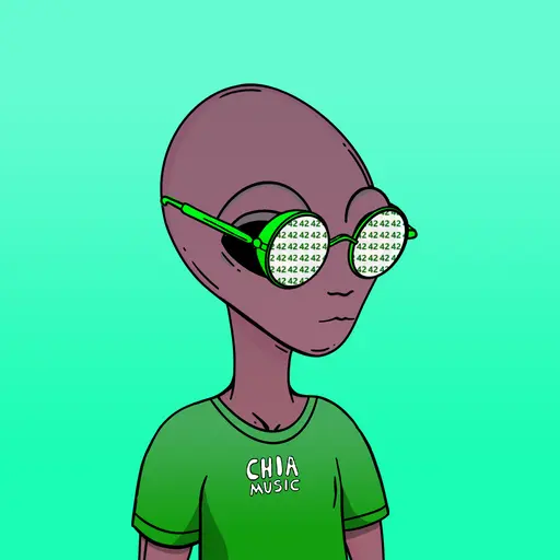 Chia Music Space Aliens #50 image