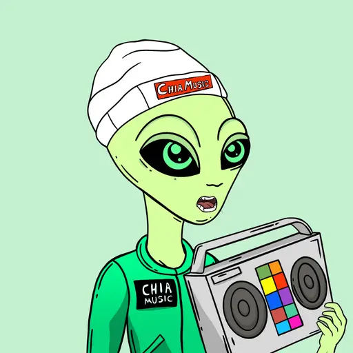 Chia Music Space Aliens #265 image