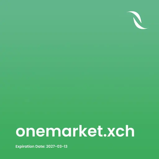 onemarket.xch image