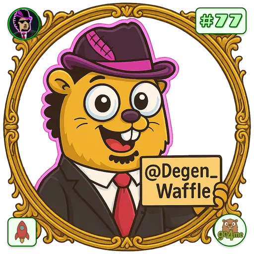 go4.me | 🧇DegenWaffle🍊 | @Degen_Waffle image