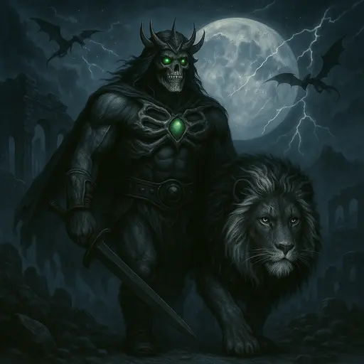 Krom and LoyEl, the Wandering King of the Great Sahara image