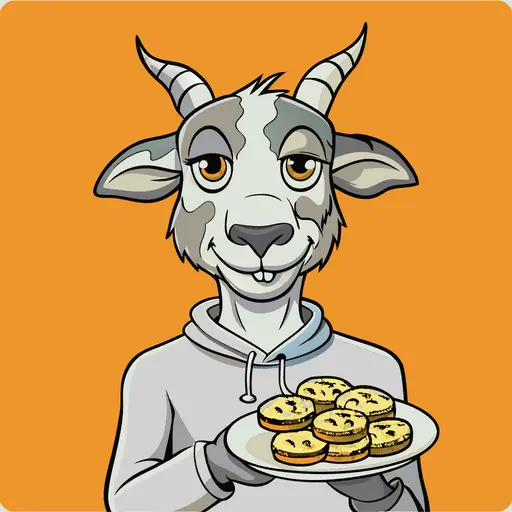 Goat with Cookies image