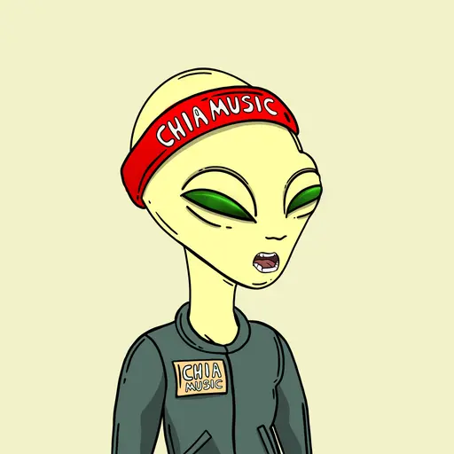 Chia Music Space Aliens #83 image